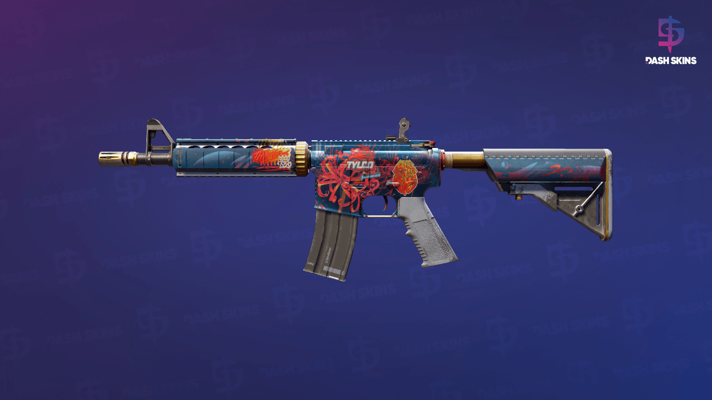 M4A4 | Spider Lily (Field-Tested) Screenshot Playside
