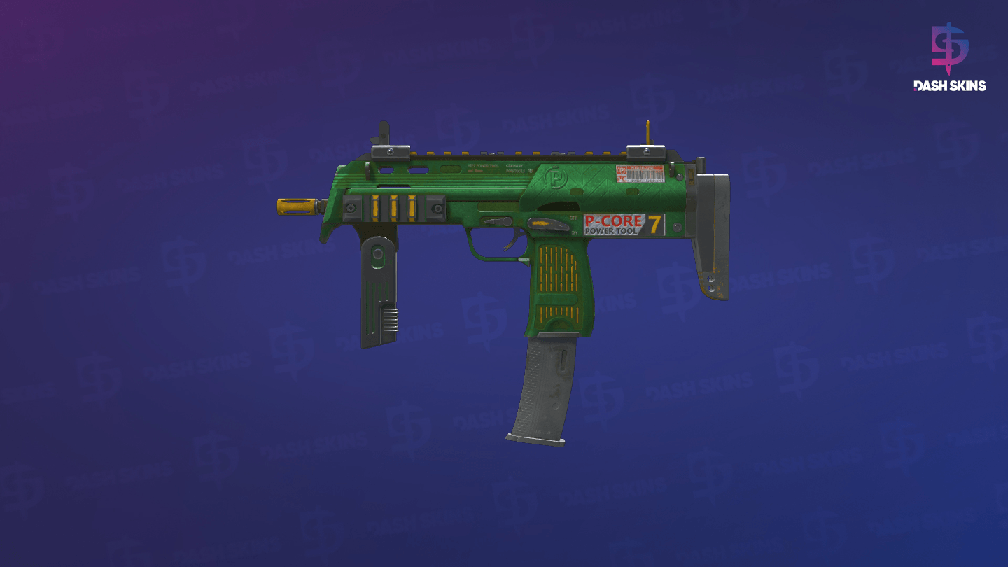 MP7 | Powercore (Battle-Scarred) Screenshot Playside