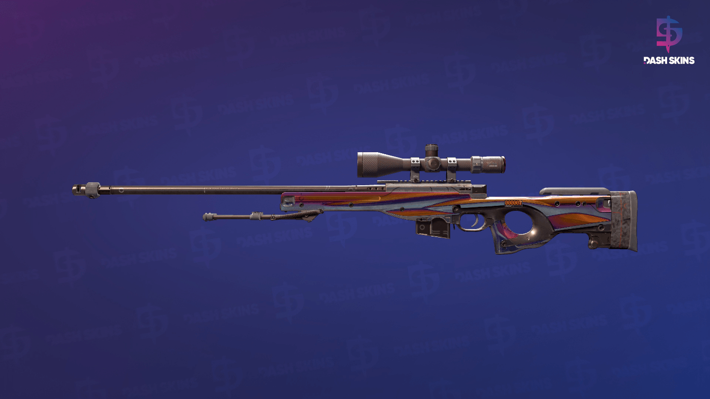 StatTrak™ AWP | Chrome Cannon (Battle-Scarred) Screenshot Playside