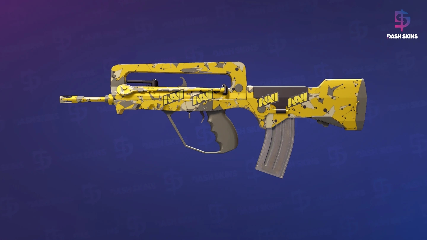 FAMAS | Neural Net (Factory New) Screenshot Playside