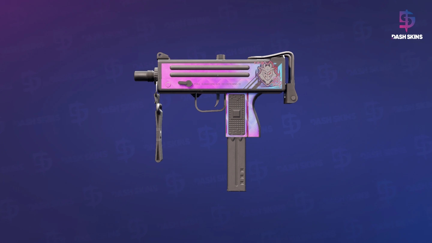 MAC-10 | Disco Tech (Field-Tested) Screenshot Playside