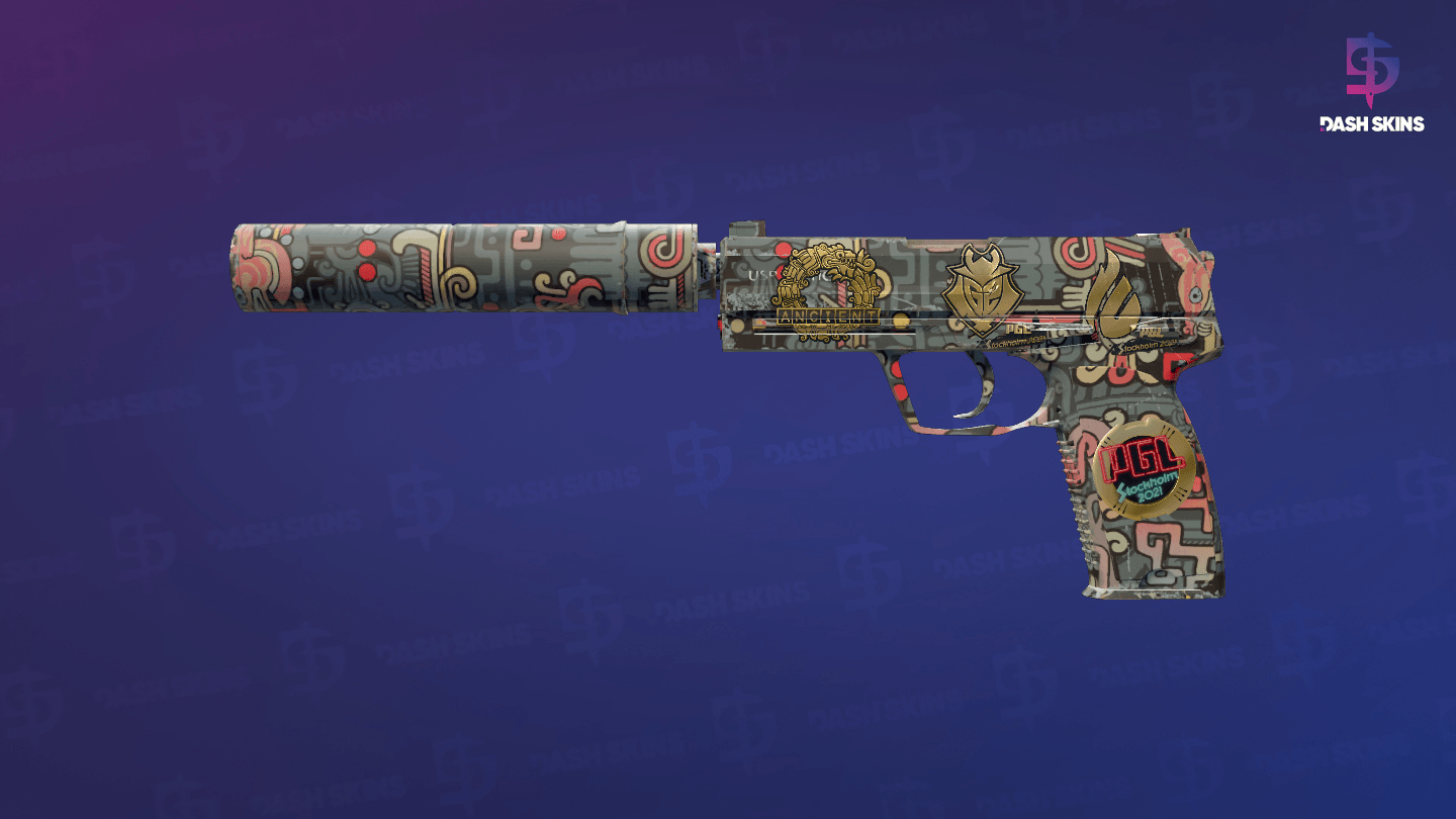 Souvenir USP-S | Ancient Visions (Minimal Wear) Screenshot Playside
