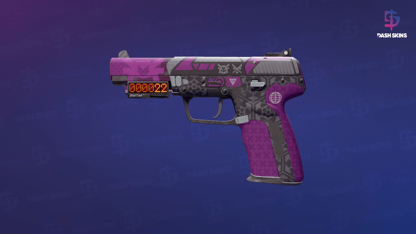 StatTrak™ Five-SeveN | Violent Daimyo (Field-Tested) Screenshot Playside