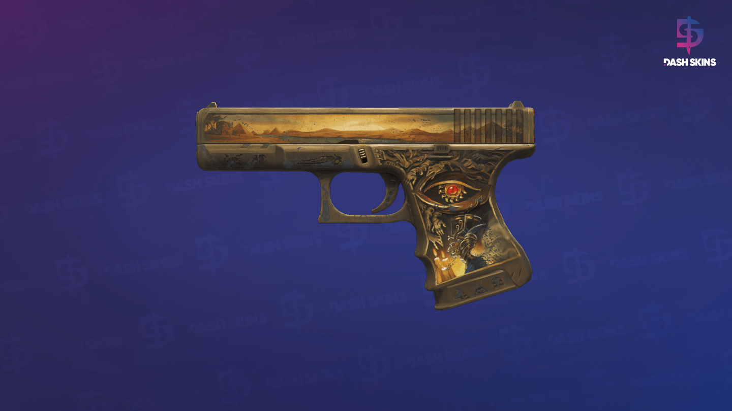 Glock-18 | Ramese's Reach (Field-Tested) Screenshot Playside