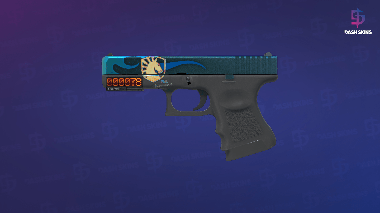 StatTrak™ Glock-18 | Bunsen Burner (Minimal Wear) Screenshot Playside