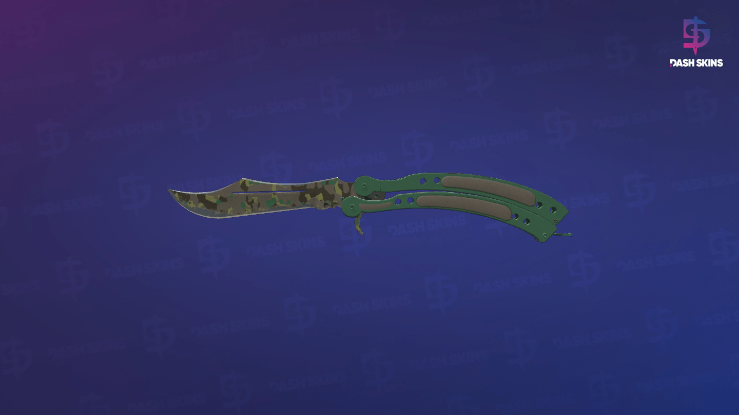 ★ Butterfly Knife | Boreal Forest (Field-Tested) Screenshot Playside