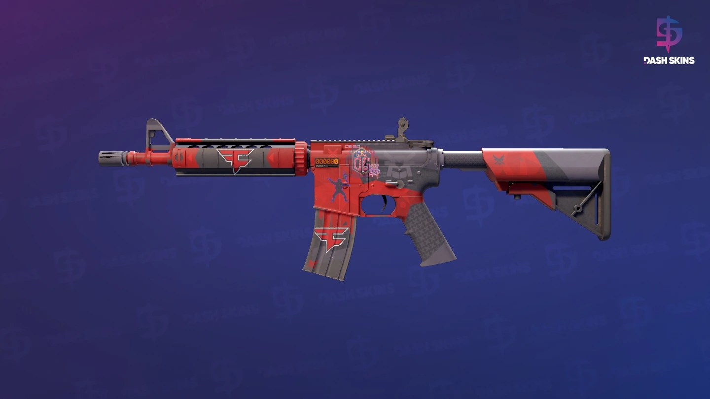 StatTrak™ M4A4 | Evil Daimyo (Field-Tested) Screenshot Playside