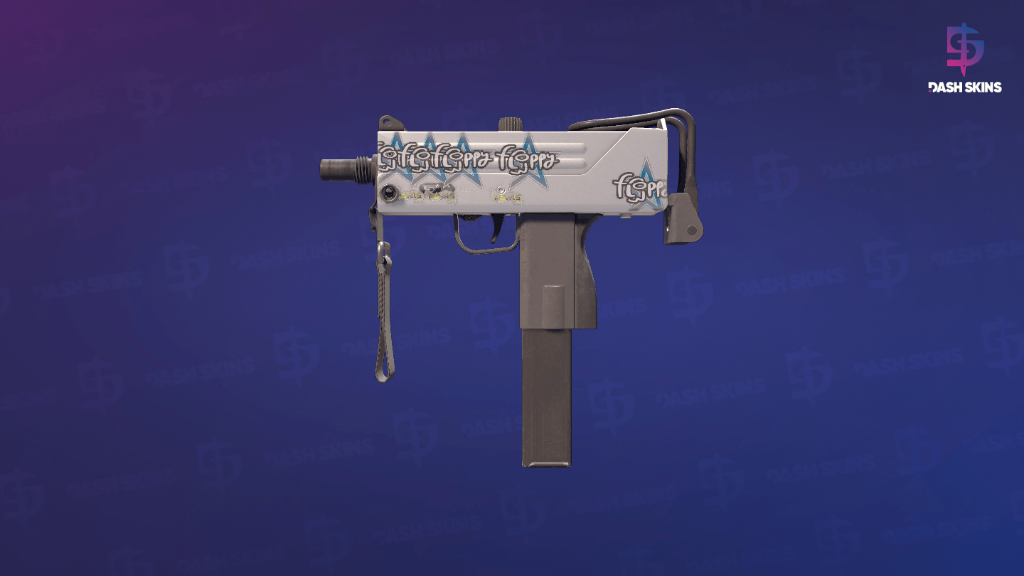 MAC-10 | Silver (Factory New) Screenshot Playside