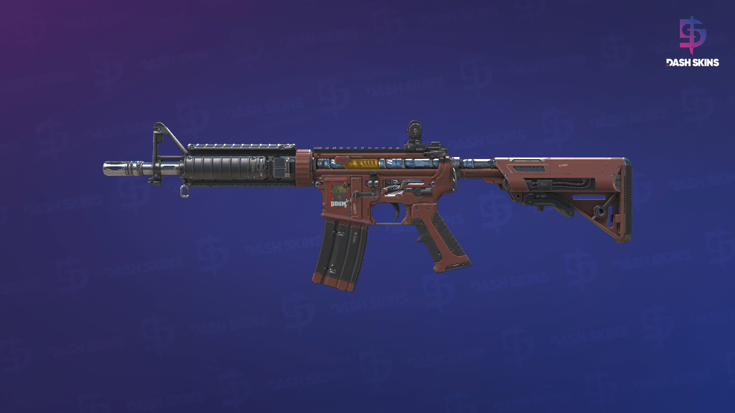 M4A4 | Turbine (Minimal Wear) Screenshot Playside