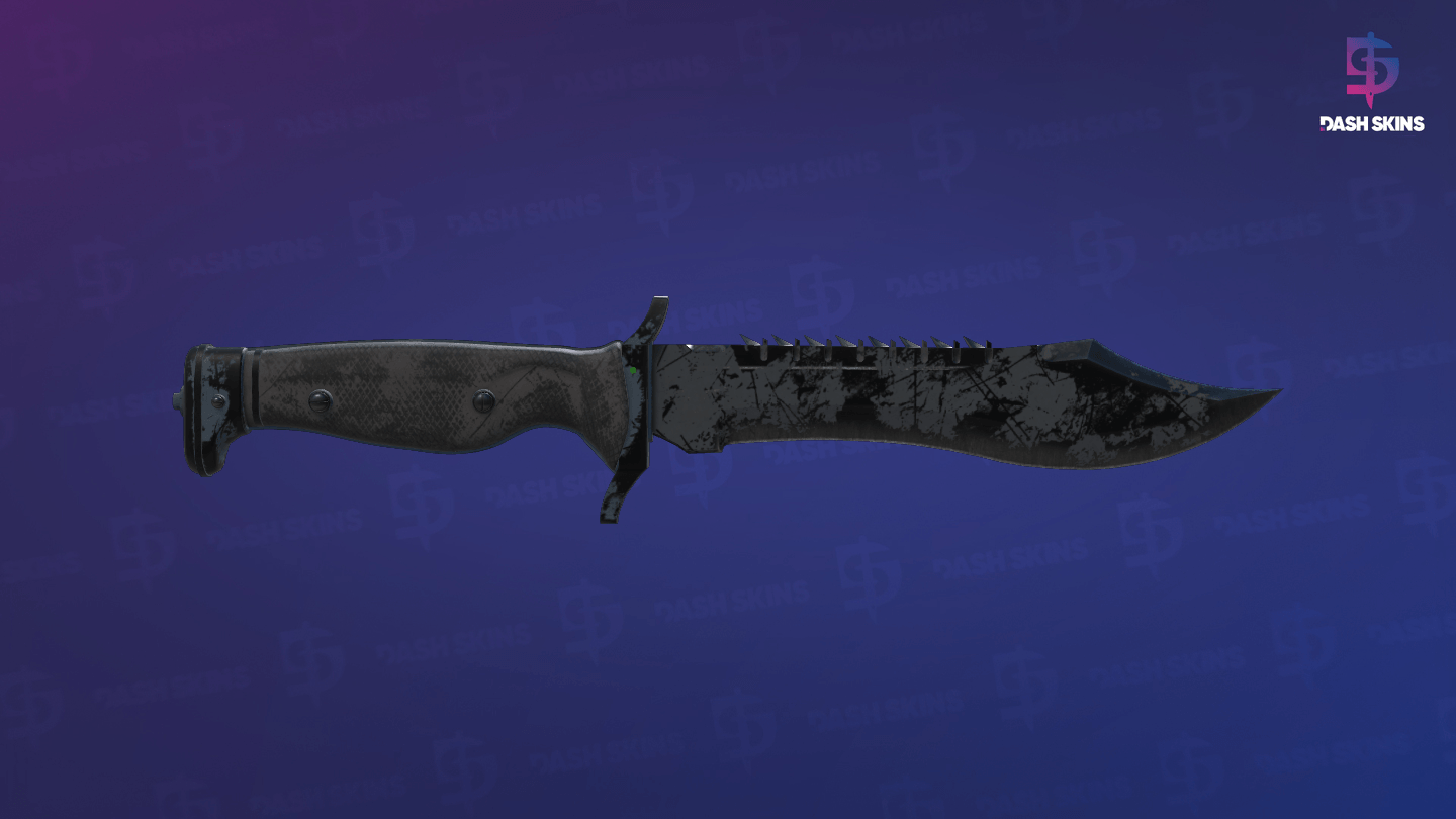 ★ Bowie Knife | Night (Battle-Scarred) Screenshot Playside