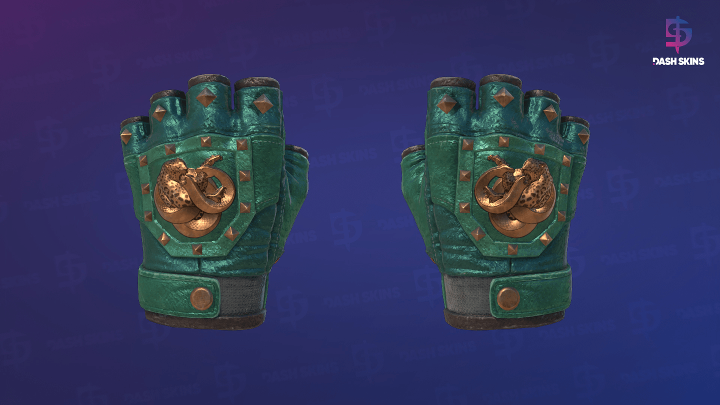 ★ Broken Fang Gloves | Jade (Field-Tested) Screenshot Playside