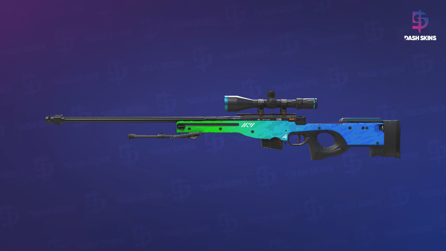 AWP | Ice Coaled (Field-Tested) Screenshot Playside
