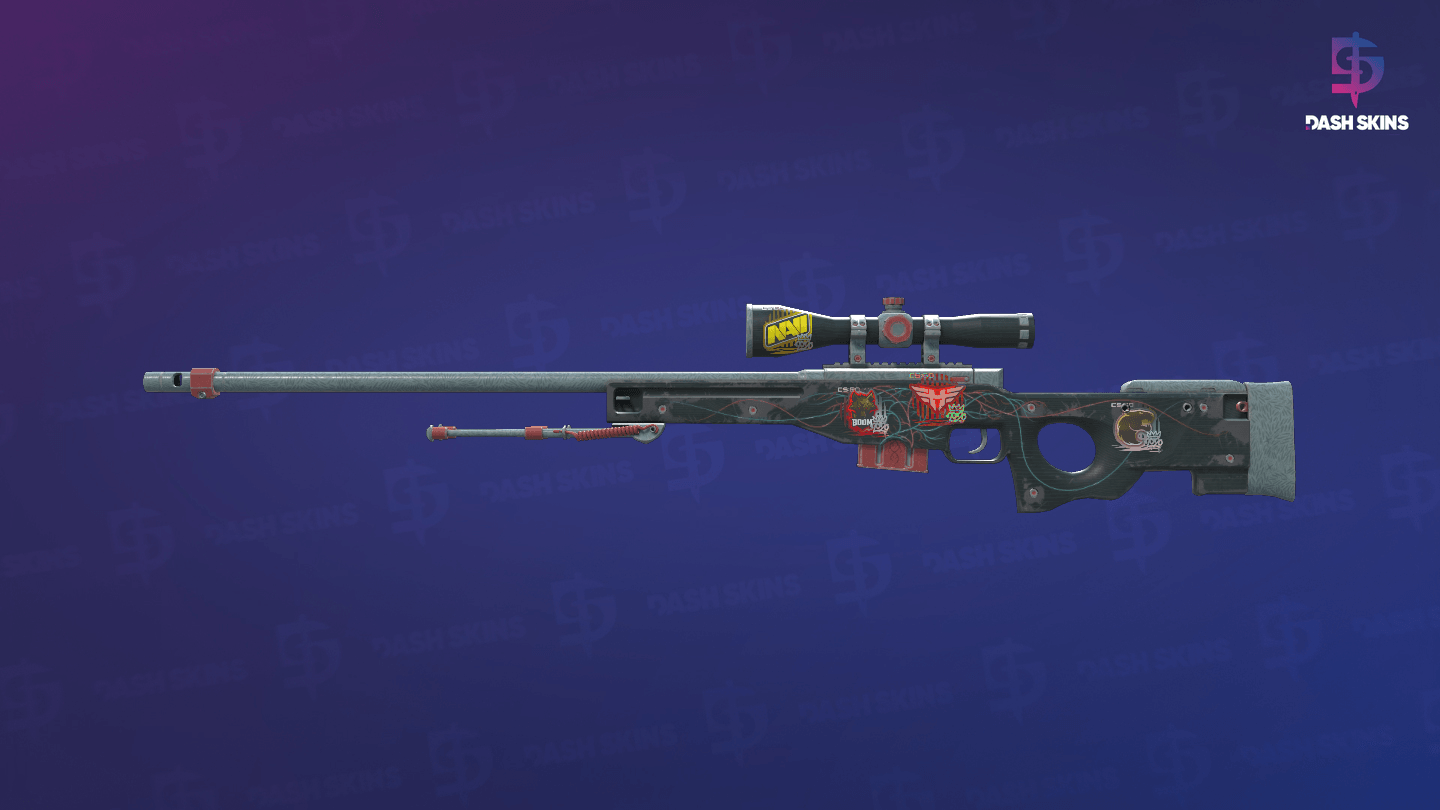 AWP | Capillary (Field-Tested) Screenshot Playside