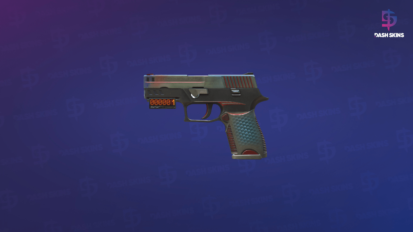 StatTrak™ P250 | Cyber Shell (Field-Tested) Screenshot Playside