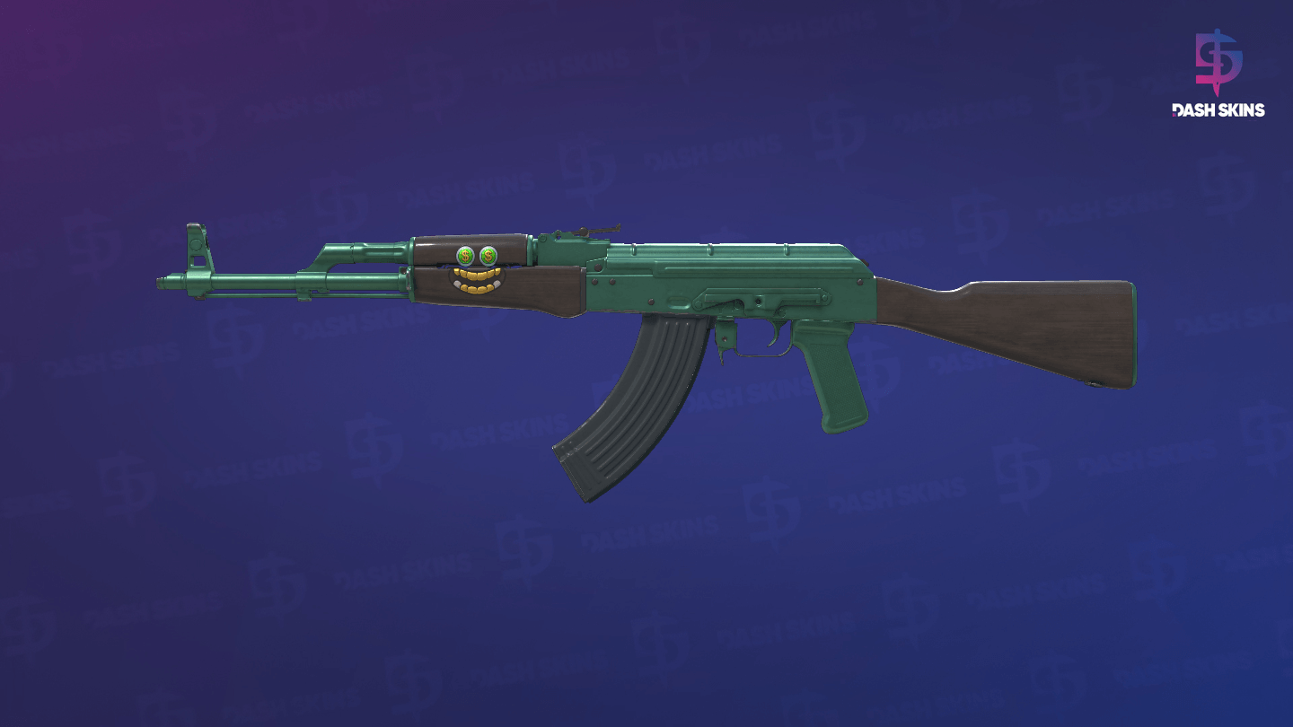AK-47 | Wintergreen (Field-Tested) Screenshot Playside