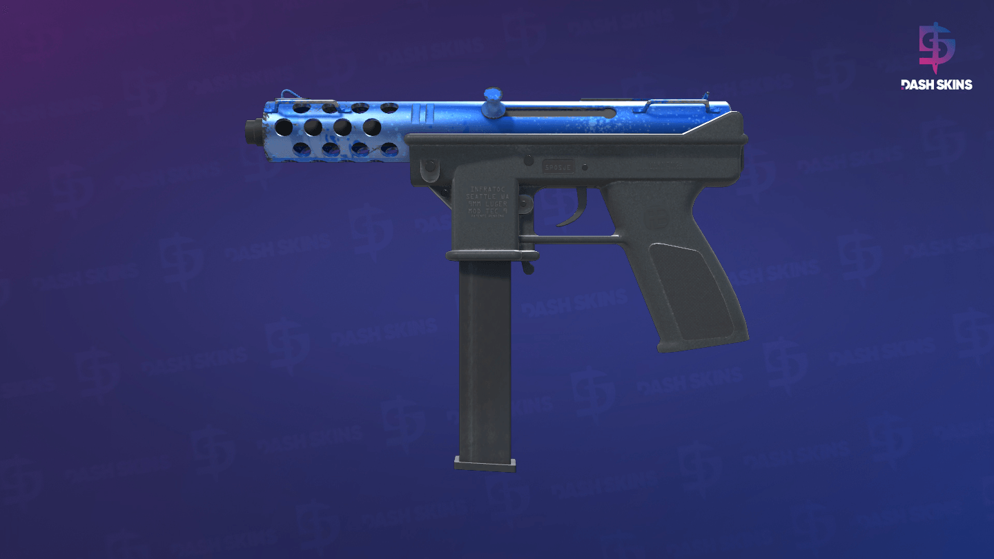 Tec-9 | Ice Cap (Minimal Wear) Screenshot Playside