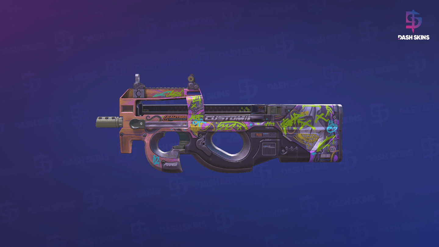 P90 | Neoqueen (Field-Tested) Screenshot Playside