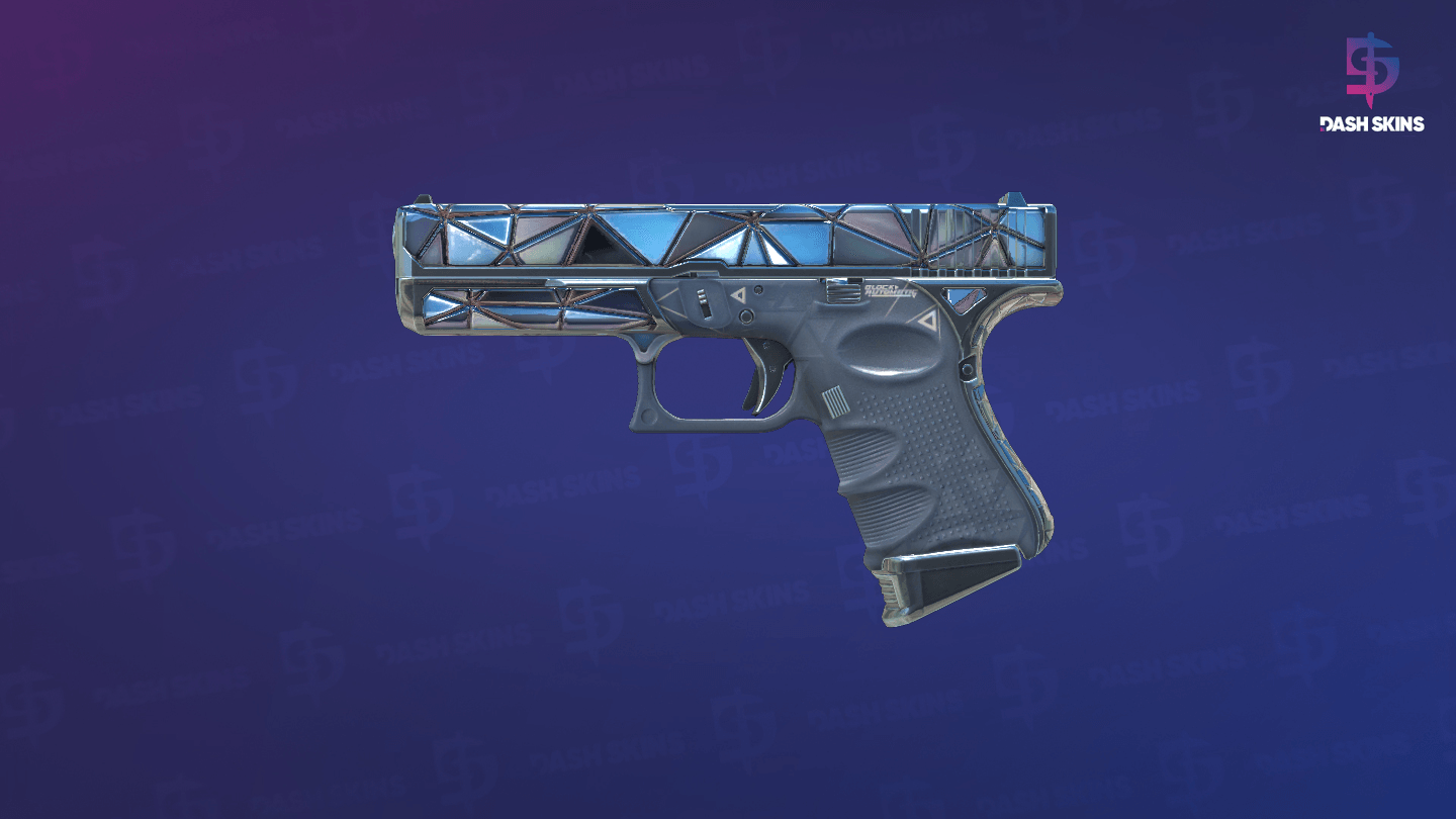 Glock-18 | Mirror Mosaic (Minimal Wear) Screenshot Playside