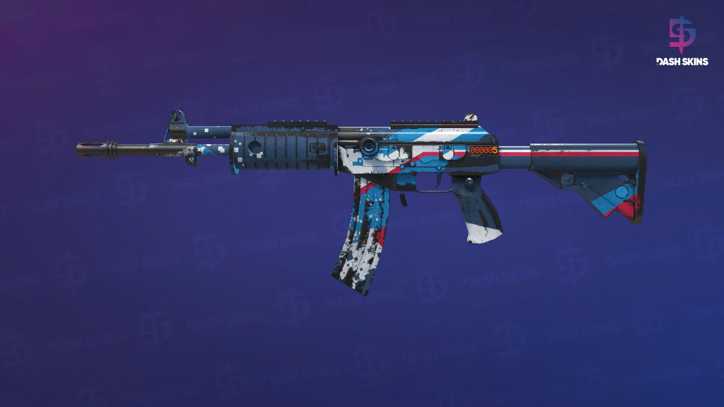 StatTrak™ Galil AR | Rocket Pop (Well-Worn) Screenshot Playside
