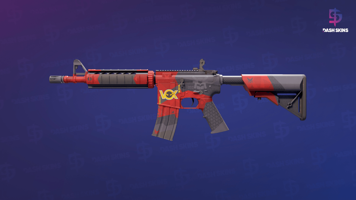 M4A4 | Evil Daimyo (Minimal Wear) Screenshot Playside