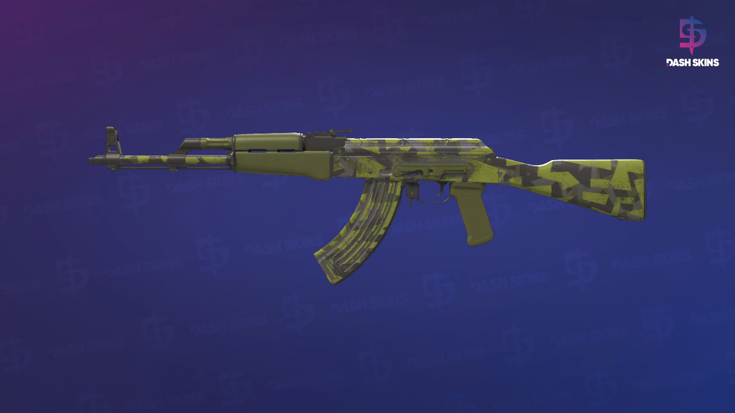 AK-47 | Olive Polycam (Minimal Wear) Screenshot Playside
