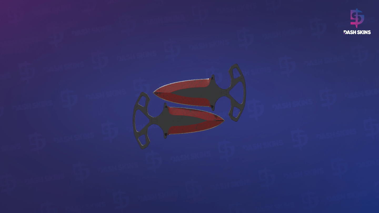 ★ Shadow Daggers | Crimson Web (Field-Tested) Screenshot Playside