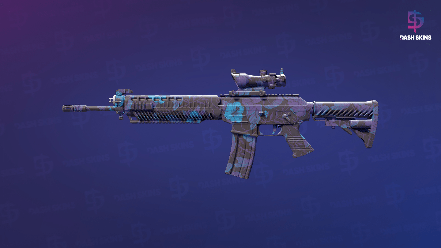 SG 553 | Aloha (Factory New) Screenshot Playside