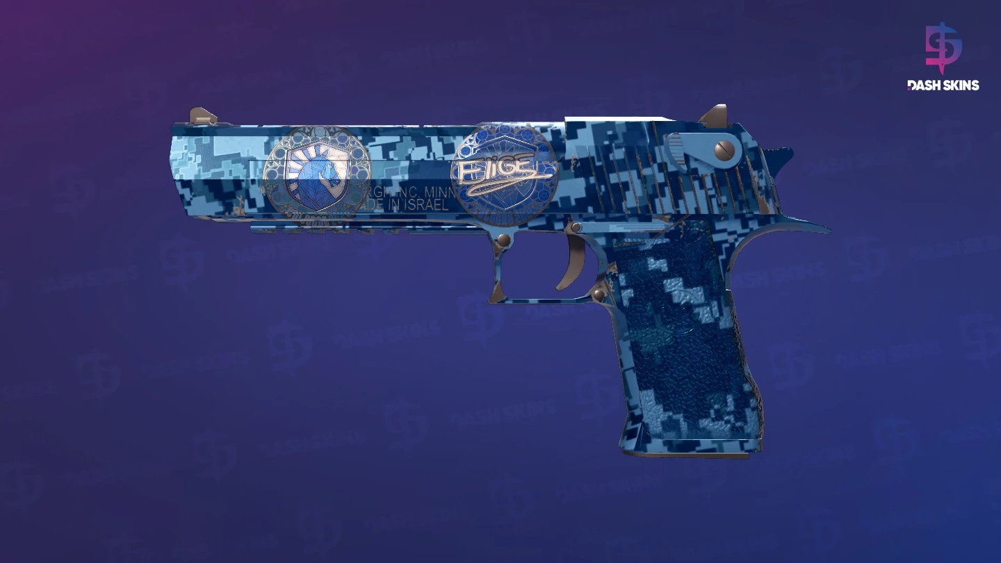 Desert Eagle | Cobalt Disruption (Minimal Wear) Screenshot Playside