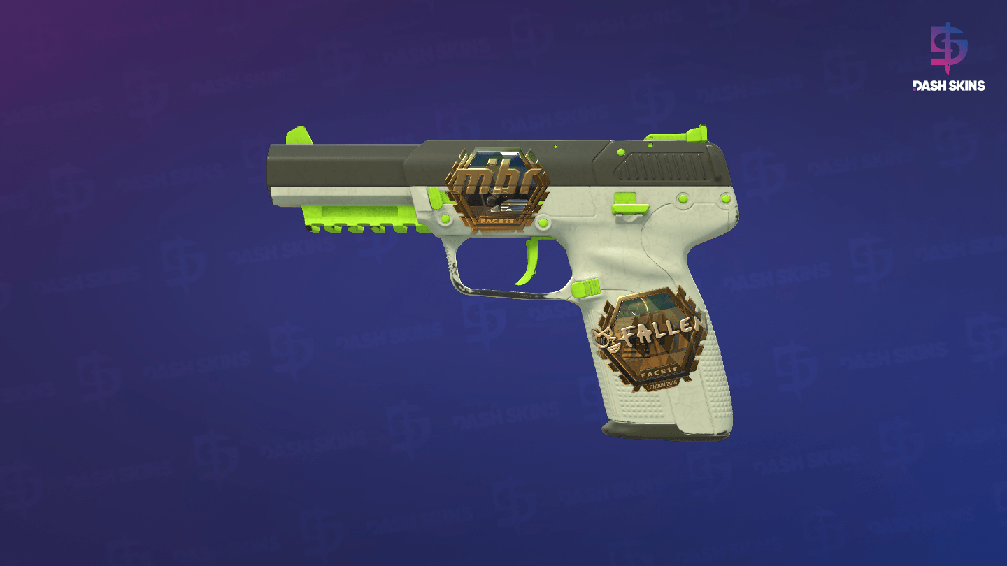 Souvenir Five-SeveN | Hot Shot (Minimal Wear) Screenshot Playside