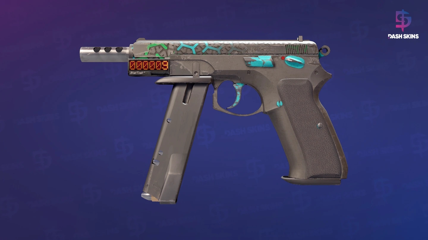 StatTrak™ CZ75-Auto | Polymer (Battle-Scarred) Screenshot Playside