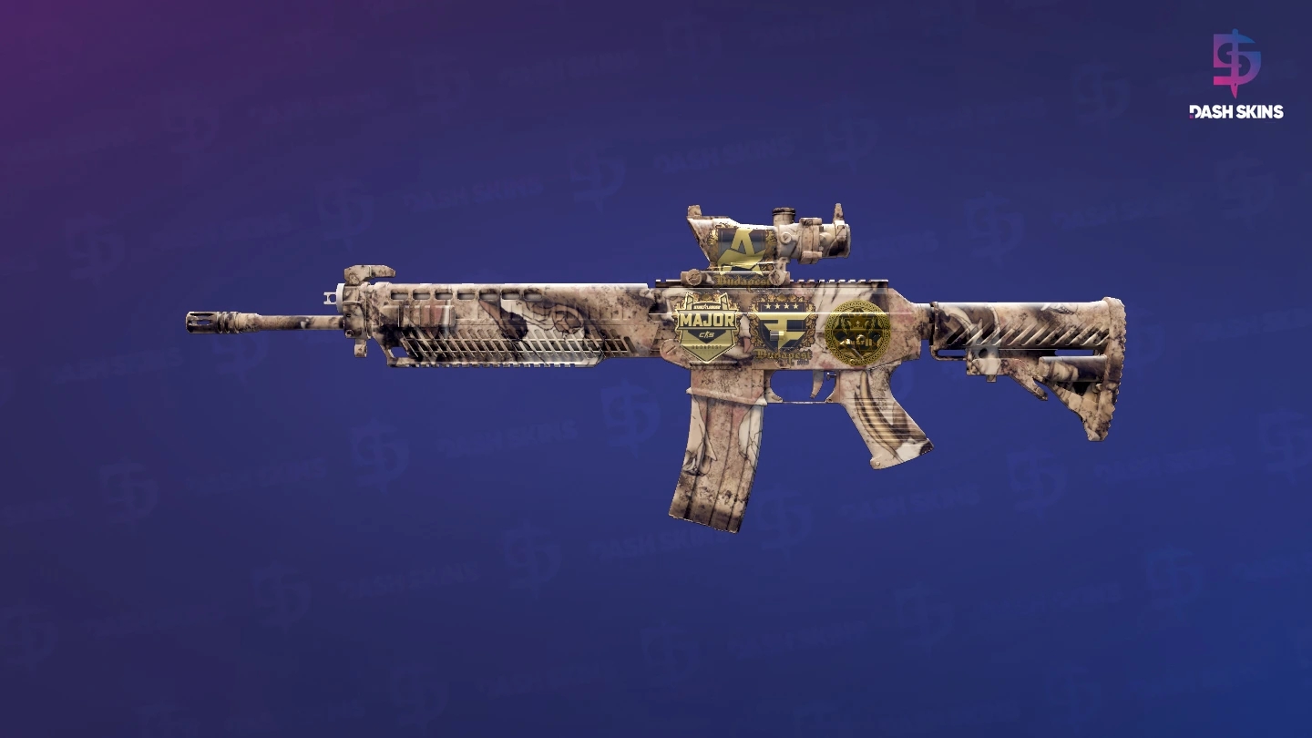 Souvenir SG 553 | Bleached (Factory New) Screenshot Playside