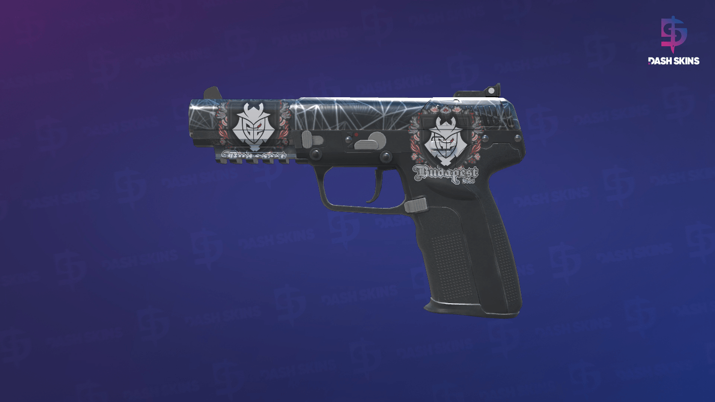 Five-SeveN | Silver Quartz (Factory New) Screenshot Playside