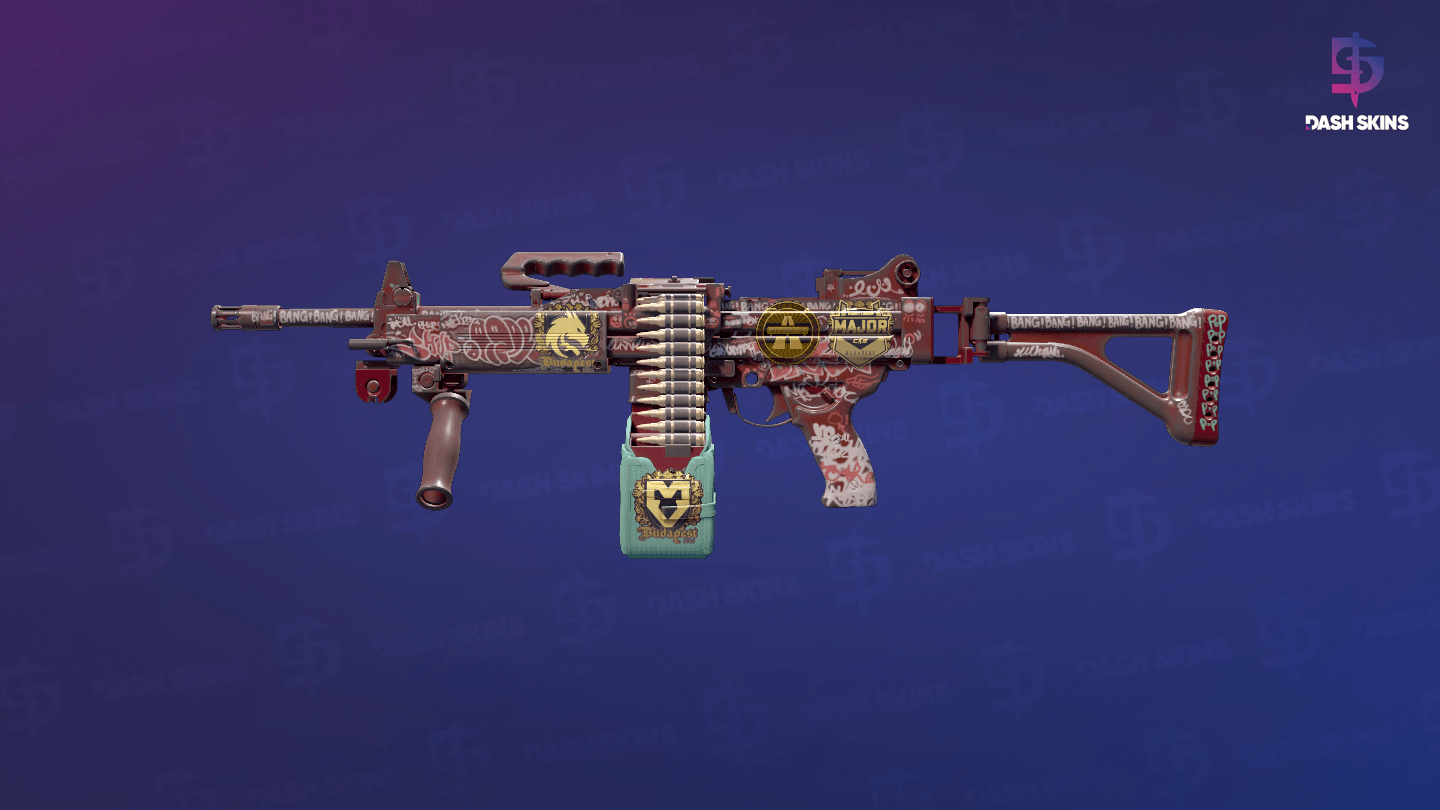 Souvenir Negev | Wall Bang (Factory New) Screenshot Playside