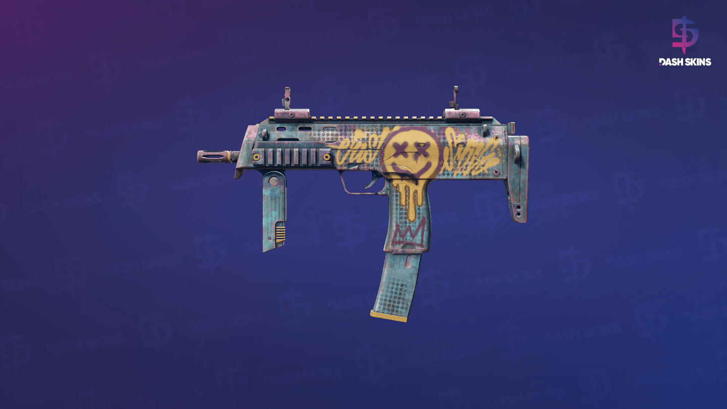 MP7 | Just Smile (Minimal Wear) Screenshot Playside
