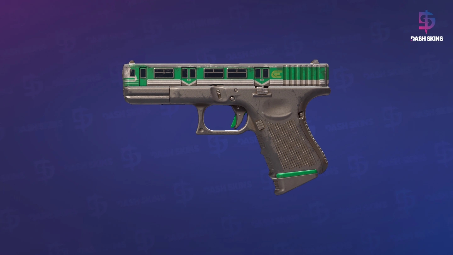 Glock-18 | Green Line (Field-Tested) Screenshot Playside