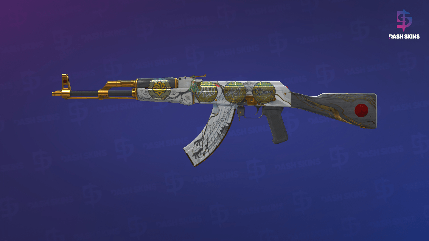 AK-47 | Crane Flight (Minimal Wear) Screenshot Playside
