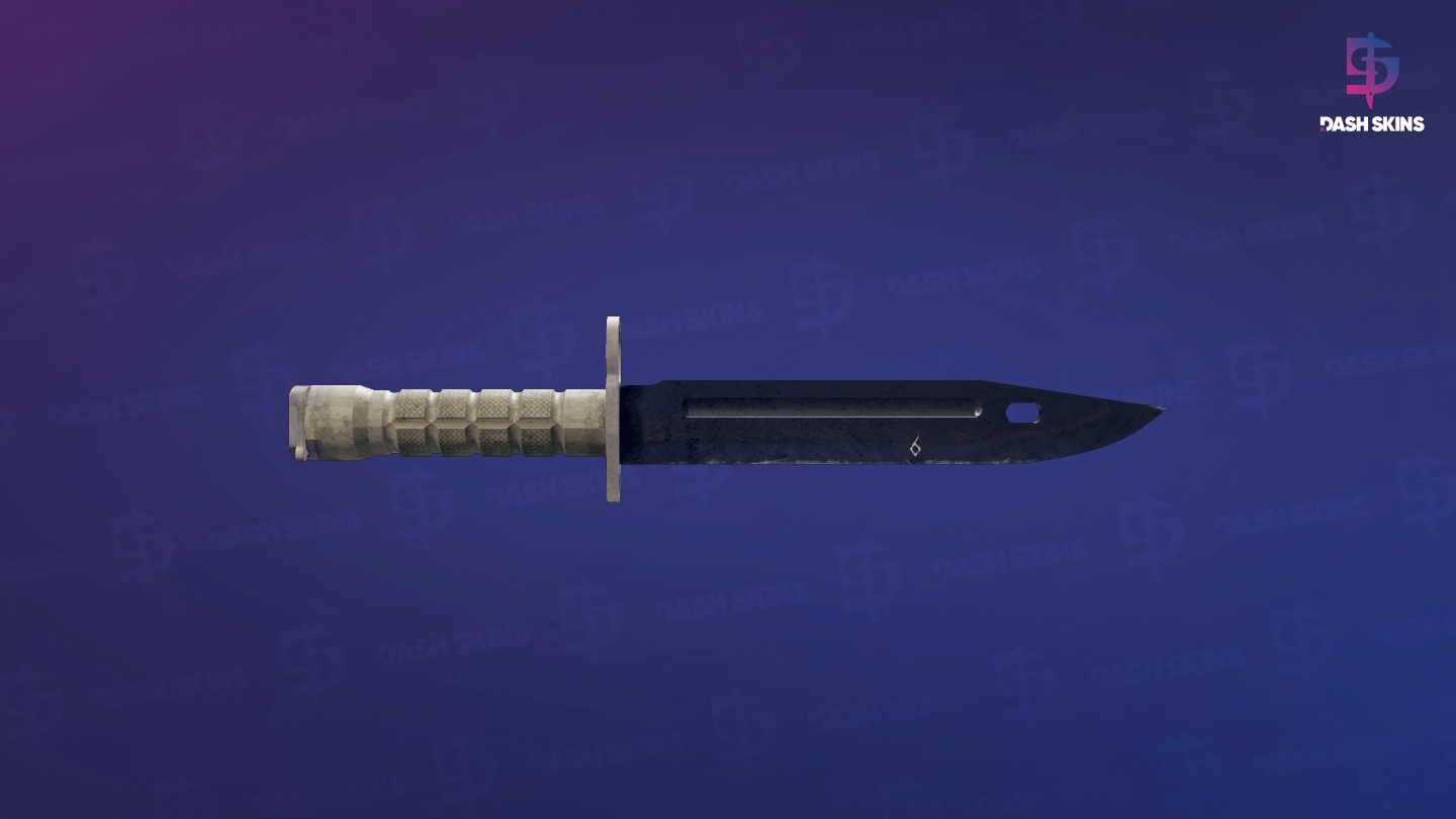 ★ StatTrak™ Bayonet | Blue Steel (Well-Worn) Screenshot Playside