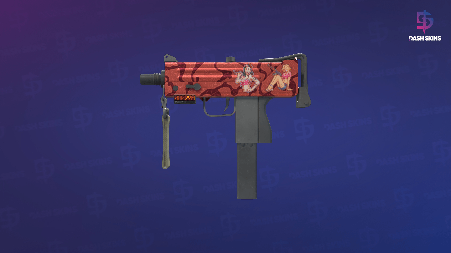 StatTrak™ MAC-10 | Carnivore (Minimal Wear) Screenshot Playside