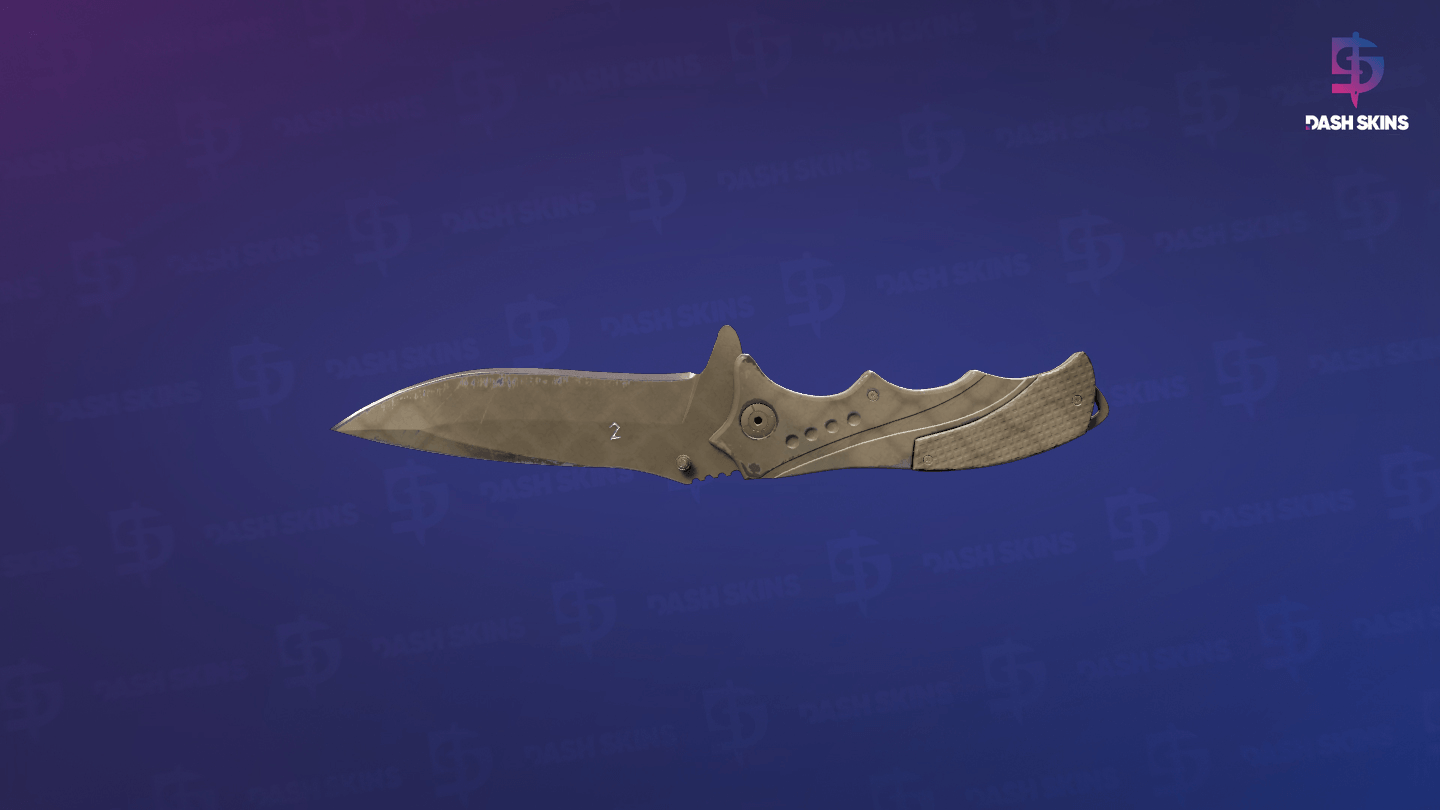 ★ StatTrak™ Nomad Knife | Safari Mesh (Well-Worn) Screenshot Playside