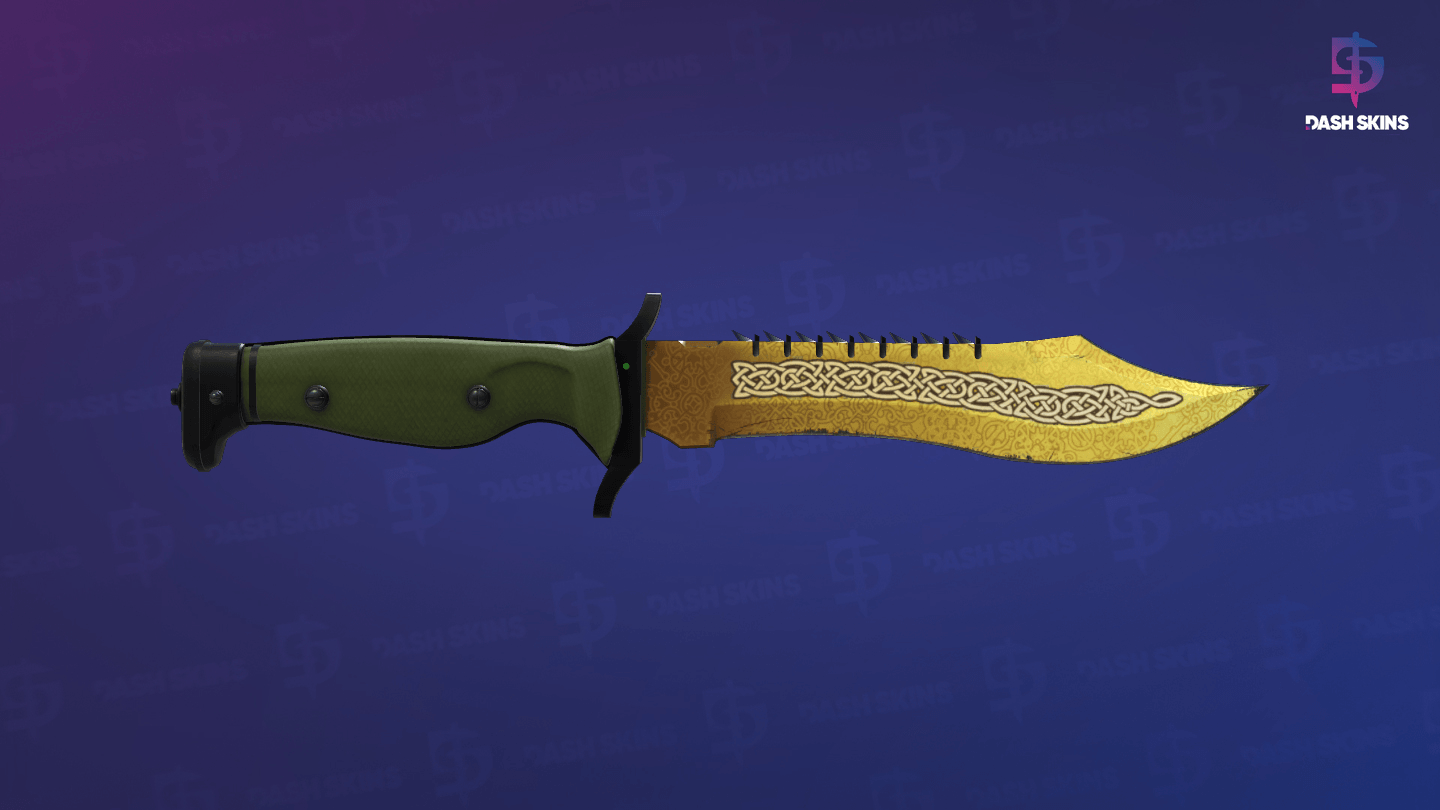 ★ Bowie Knife | Lore (Well-Worn) Screenshot Playside