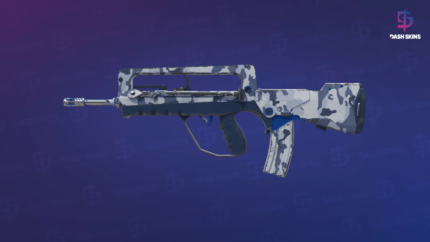 FAMAS | Yeti Camo (Field-Tested) Screenshot Playside