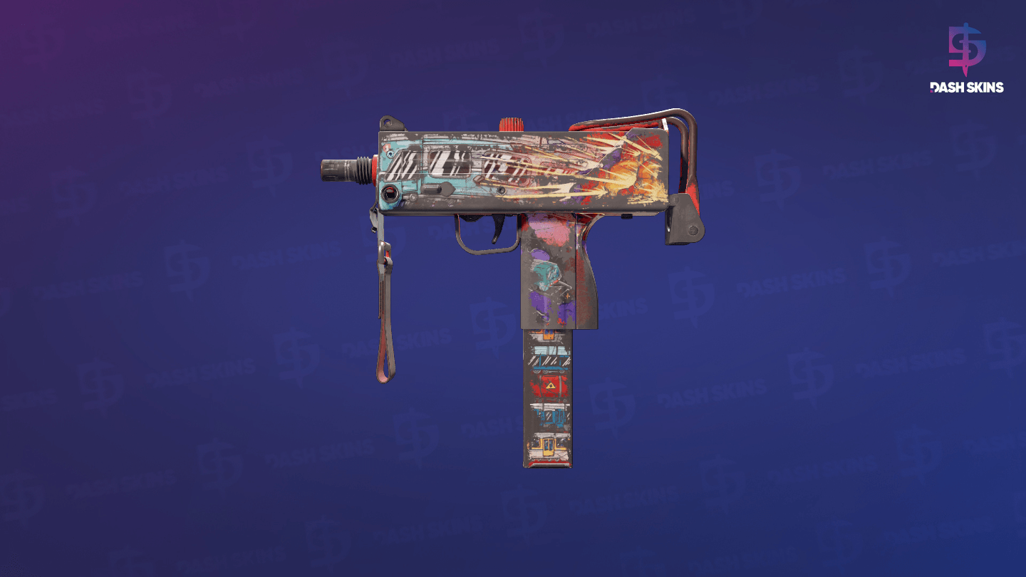 MAC-10 | Derailment (Battle-Scarred) Screenshot Playside