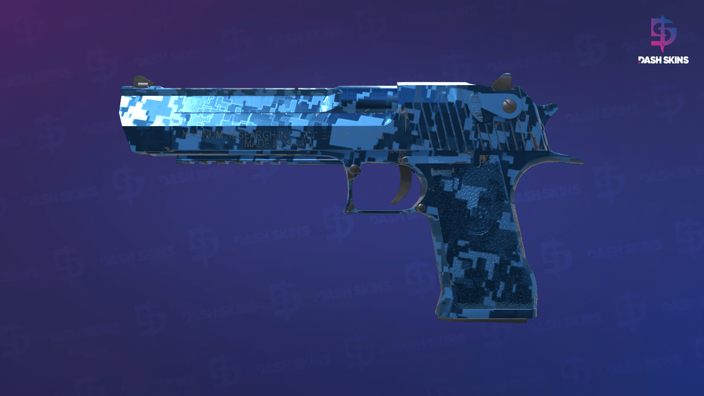 Desert Eagle | Cobalt Disruption (Minimal Wear) Screenshot Playside