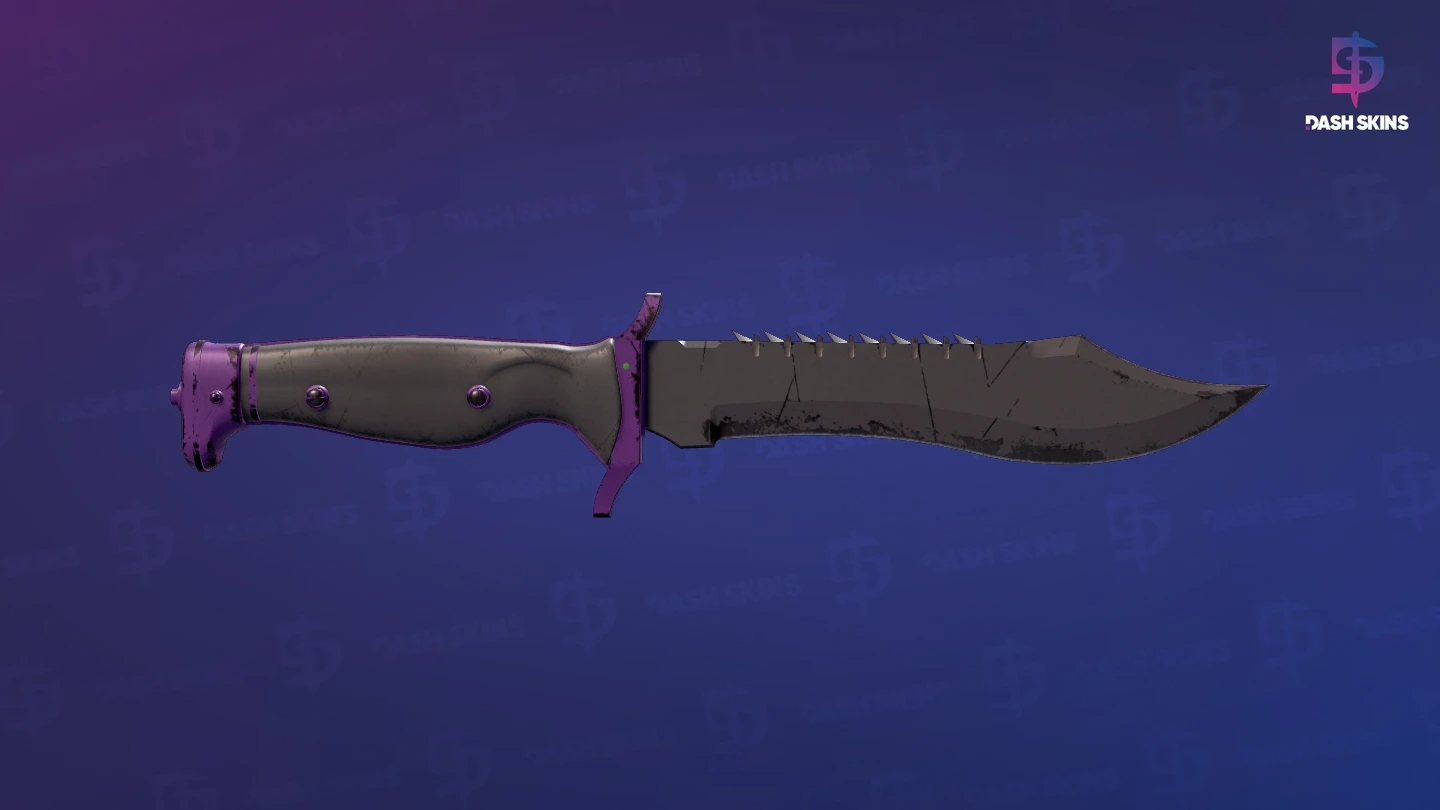 ★ Bowie Knife | Ultraviolet (Field-Tested) Screenshot Playside