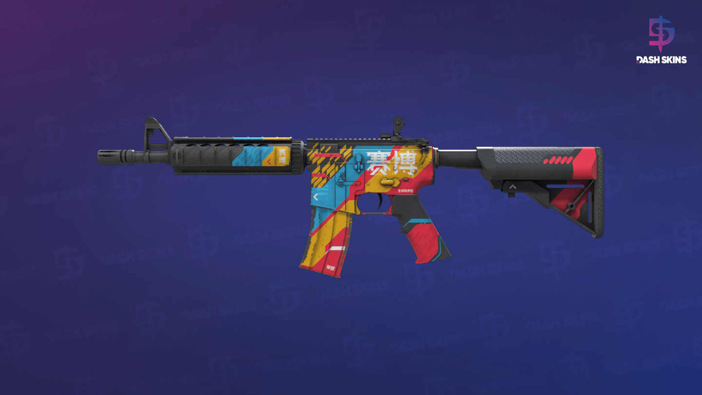 M4A4 | Cyber Security (Field-Tested) Screenshot Playside