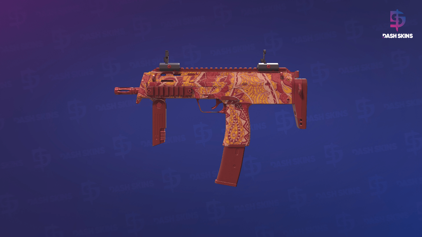 MP7 | Coral Paisley (Factory New) Screenshot Playside