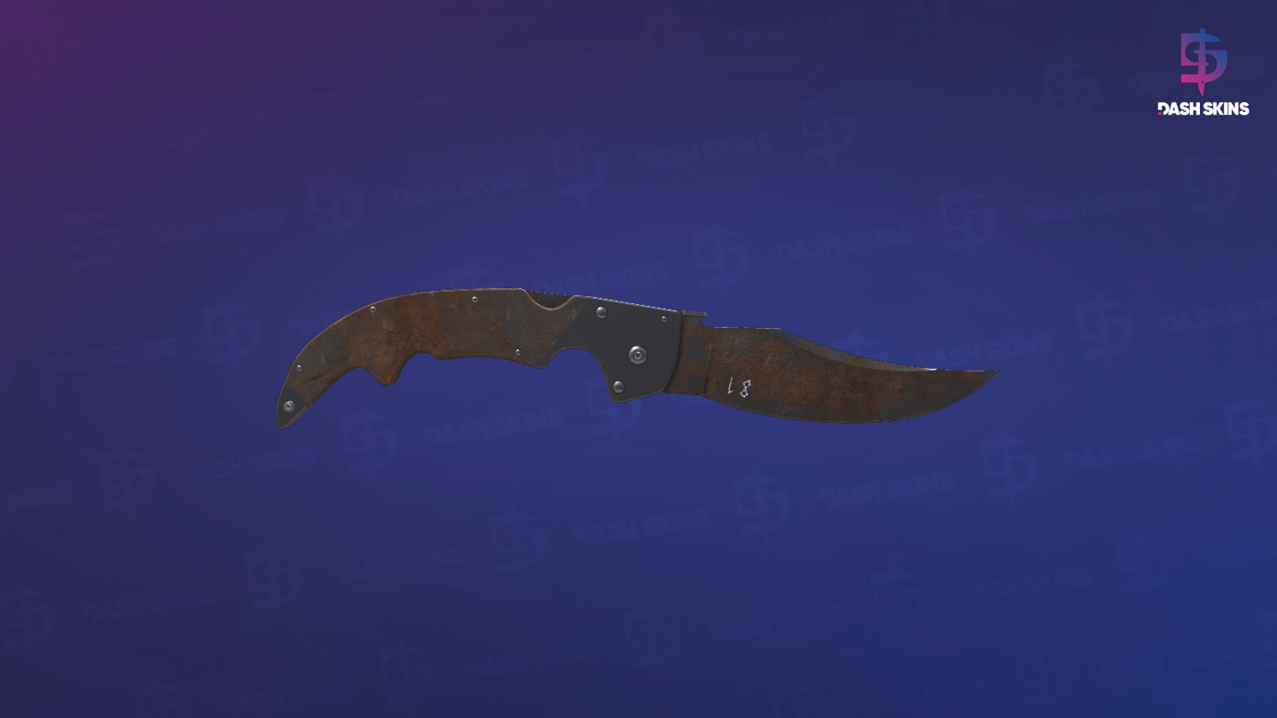 ★ StatTrak™ Falchion Knife | Rust Coat (Battle-Scarred) Screenshot Playside