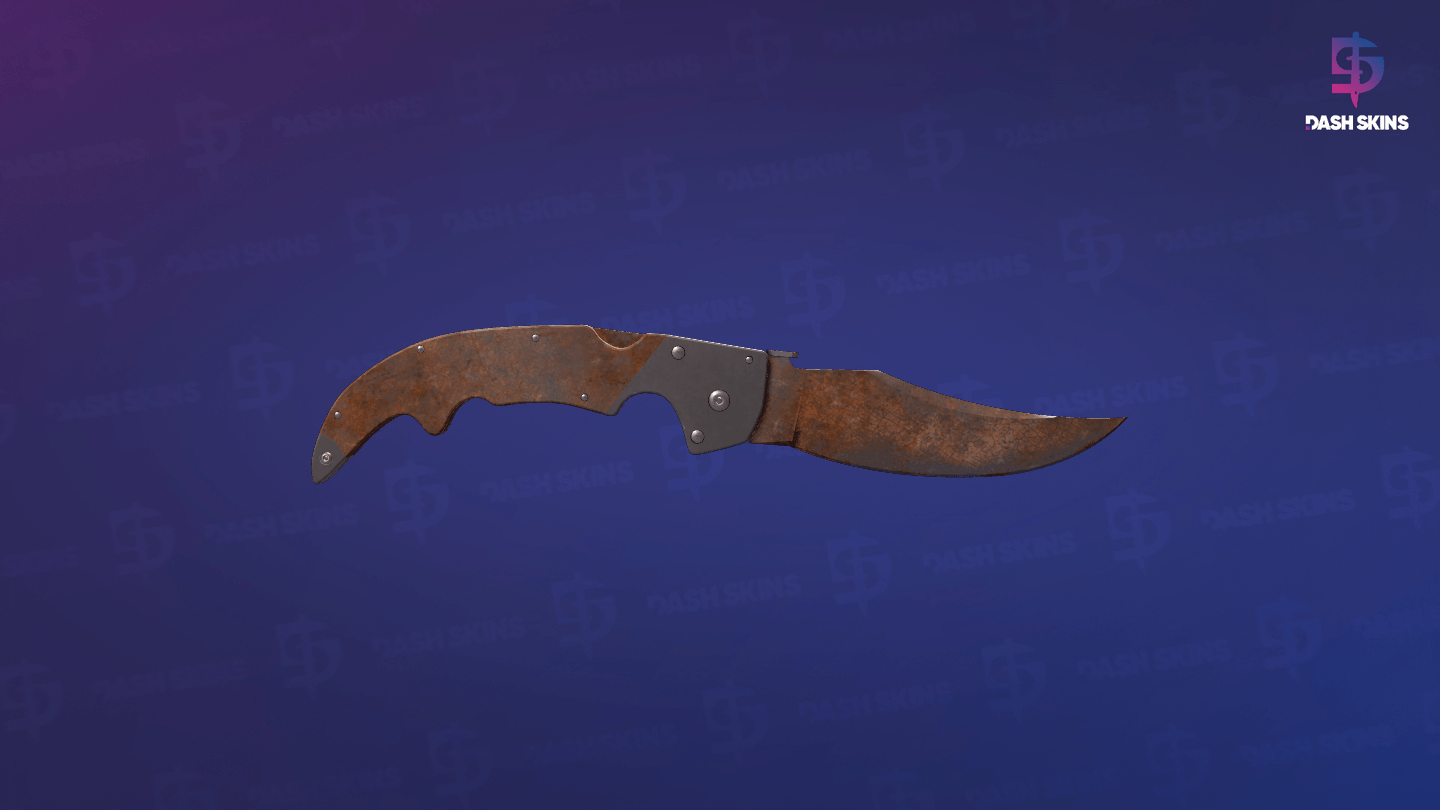 ★ Falchion Knife | Rust Coat (Battle-Scarred) Screenshot Playside