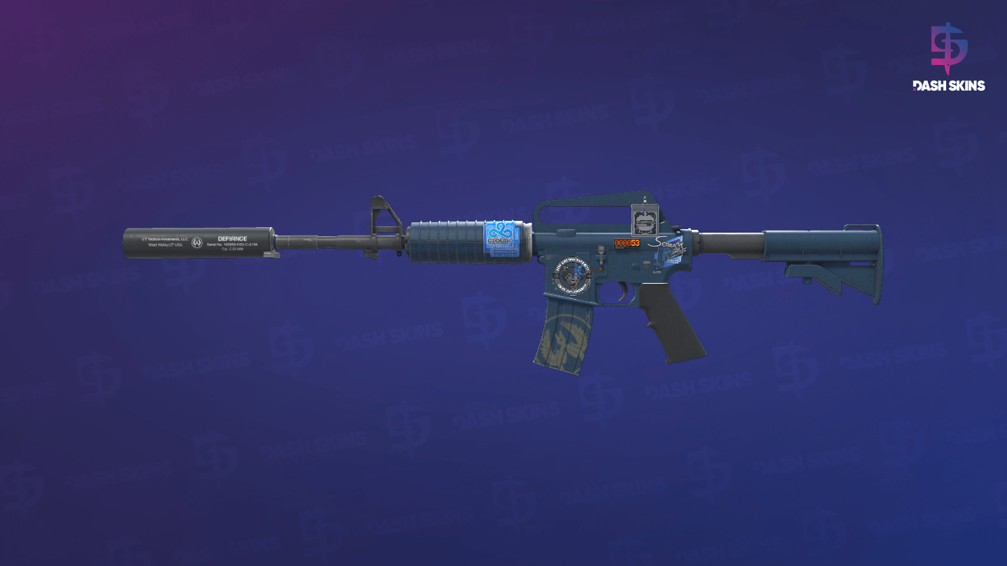 StatTrak™ M4A1-S | Guardian (Minimal Wear) Screenshot Playside