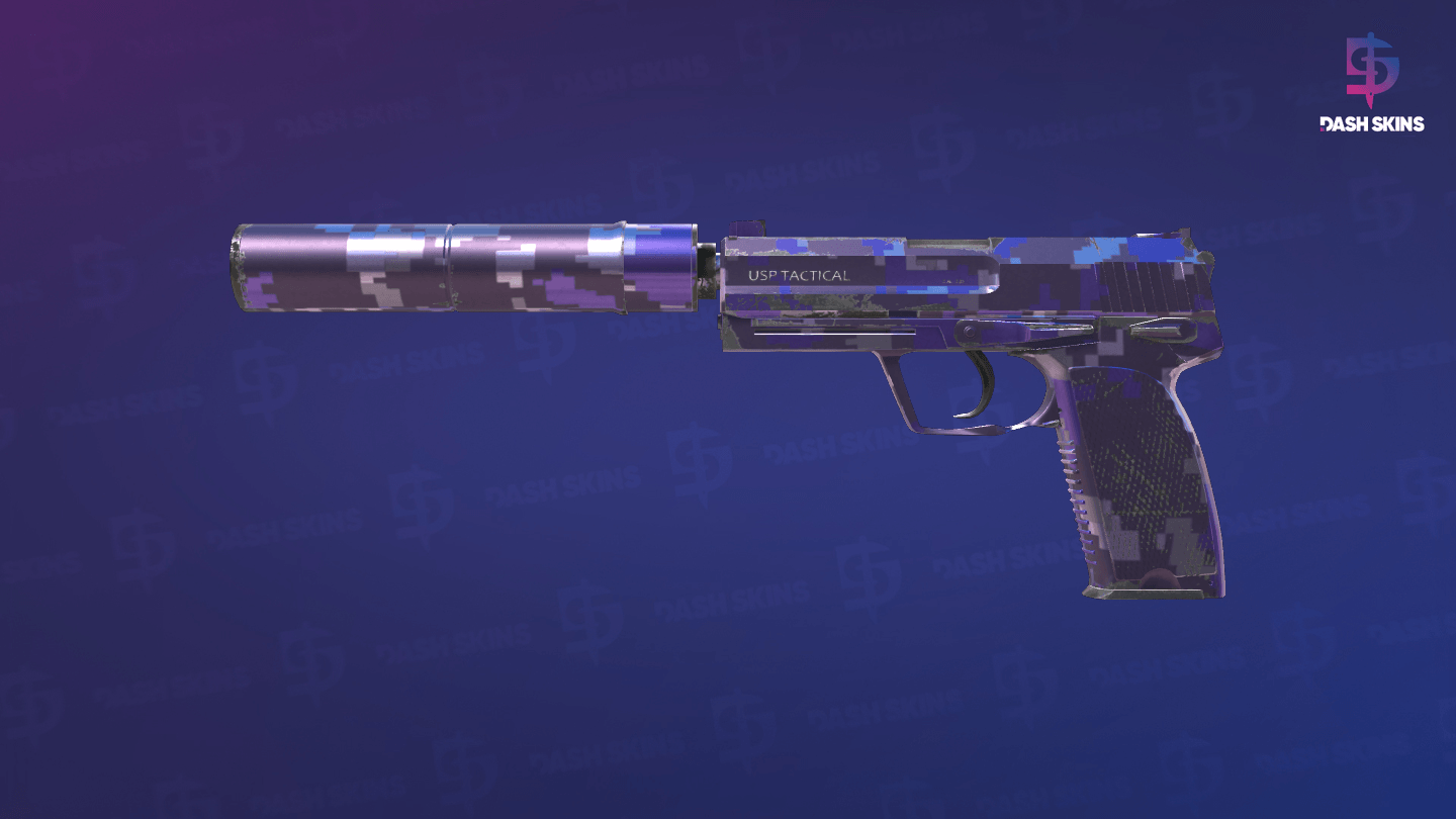 USP-S | Purple DDPAT (Field-Tested) Screenshot Playside